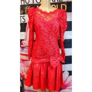 Vintage 80's prom dress